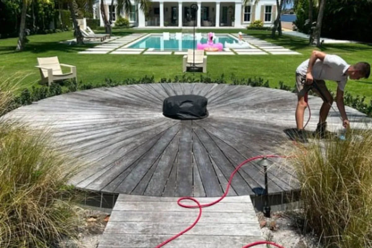 Deck Restoration - Before