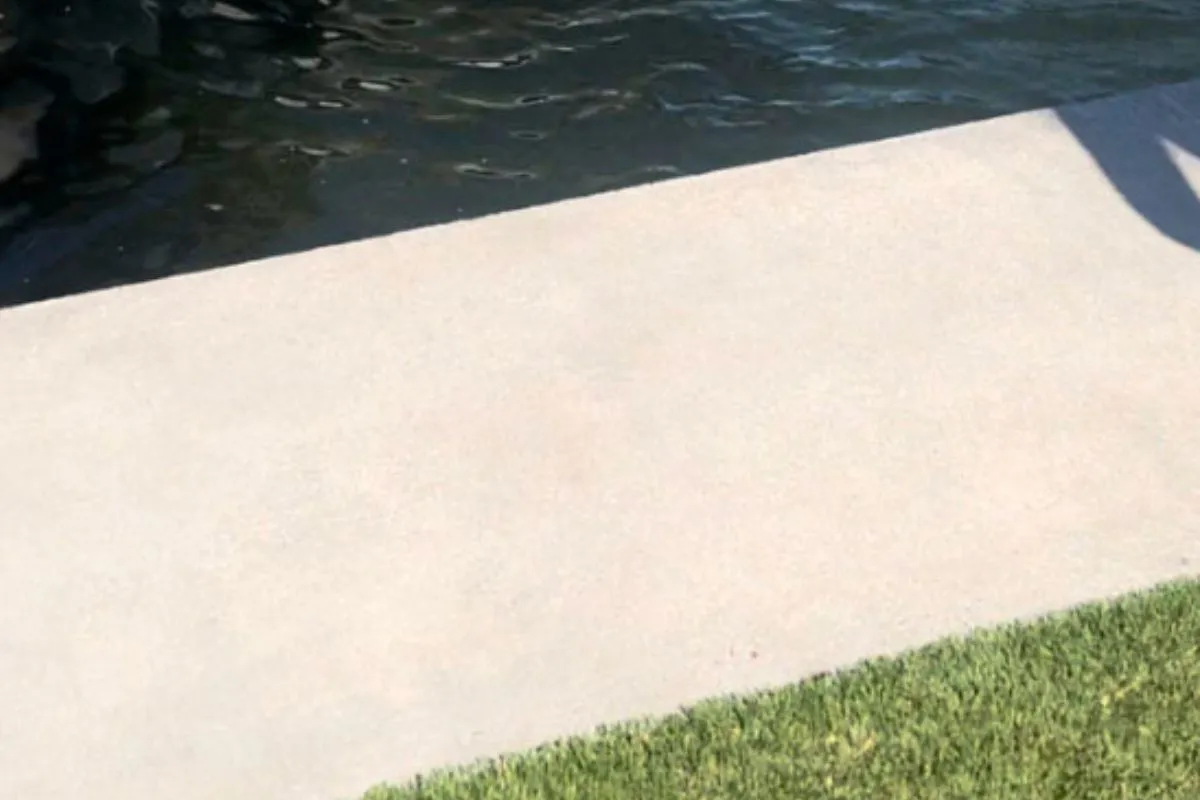 Pool Deck Cleaning - After