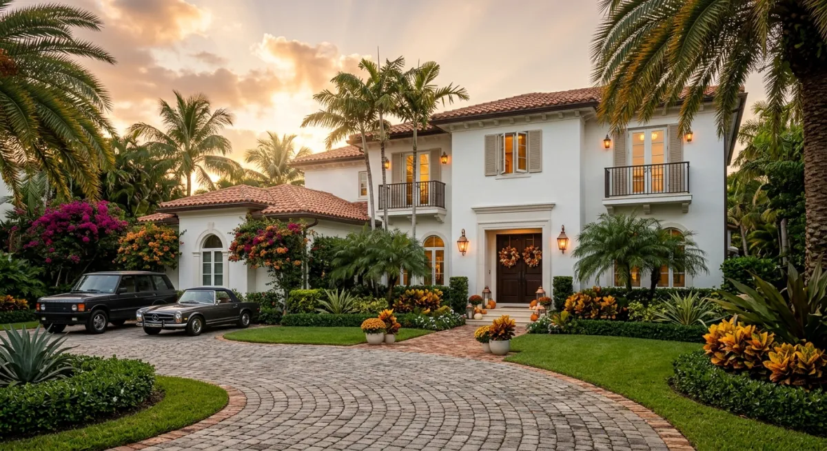 A beautifully maintained Palm Beach home ready for the fall social season